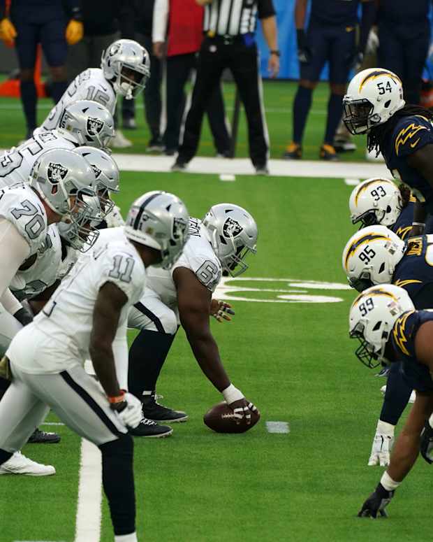 Las Vegas Raiders Los Angeles Chargers 20 1